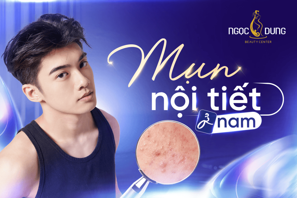 mụn nội tiết ở nam