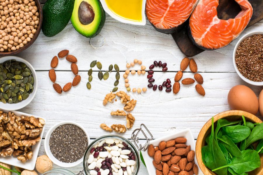 Hãy bổ sung thêm omega-3 để tăng sinh collagen vùng da cổ