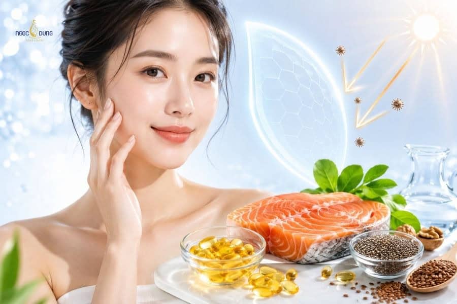 Một tác dụng của Omega 3 đối với làn da​ là ngăn ngừa tế bào ung thư