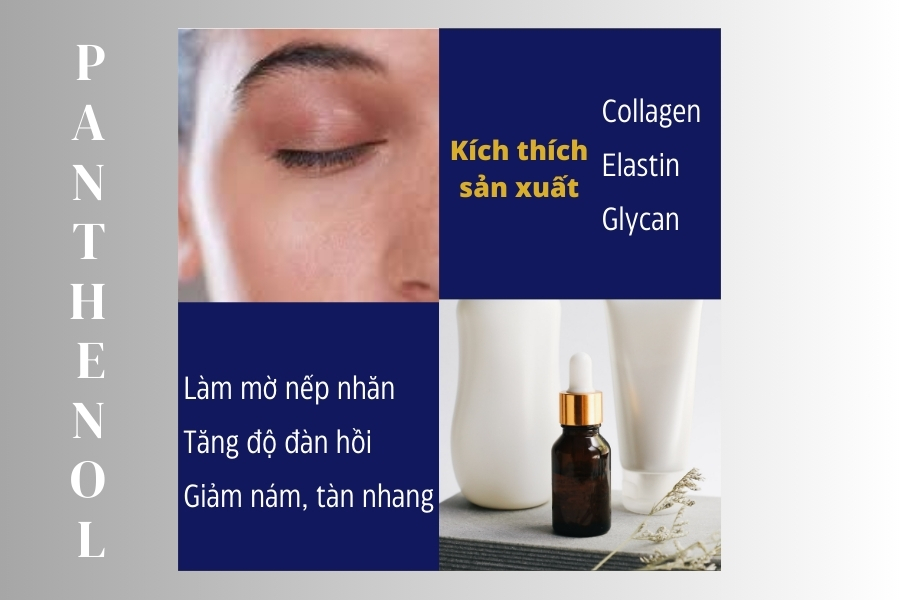 Chống lão hóa cùng với Panthenol