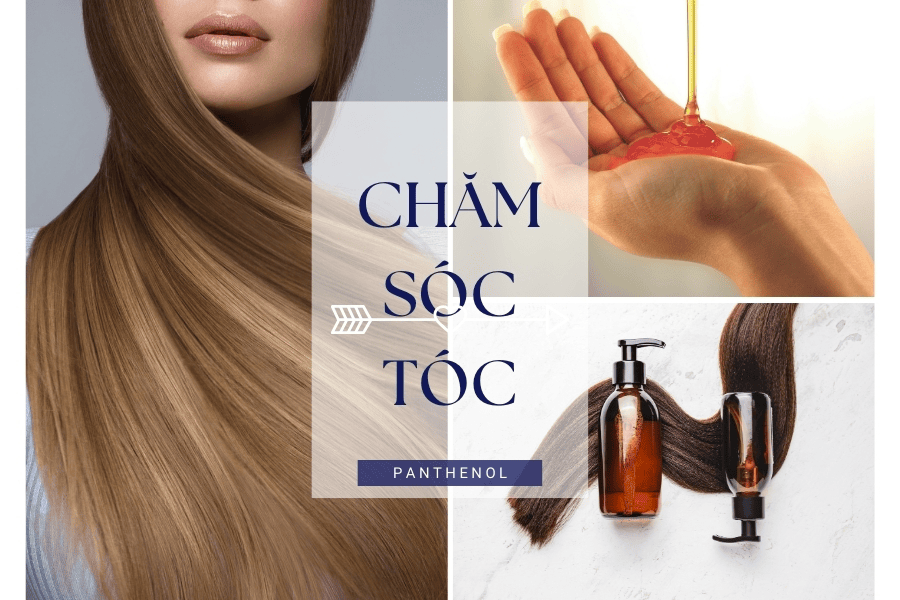 Panthenol trong sản phẩm chăm sóc tóc có thể đạt nồng độ cao hơn (3-5%) do cấu trúc tóc chịu đựng tốt và cần độ dưỡng ẩm cao hơn da