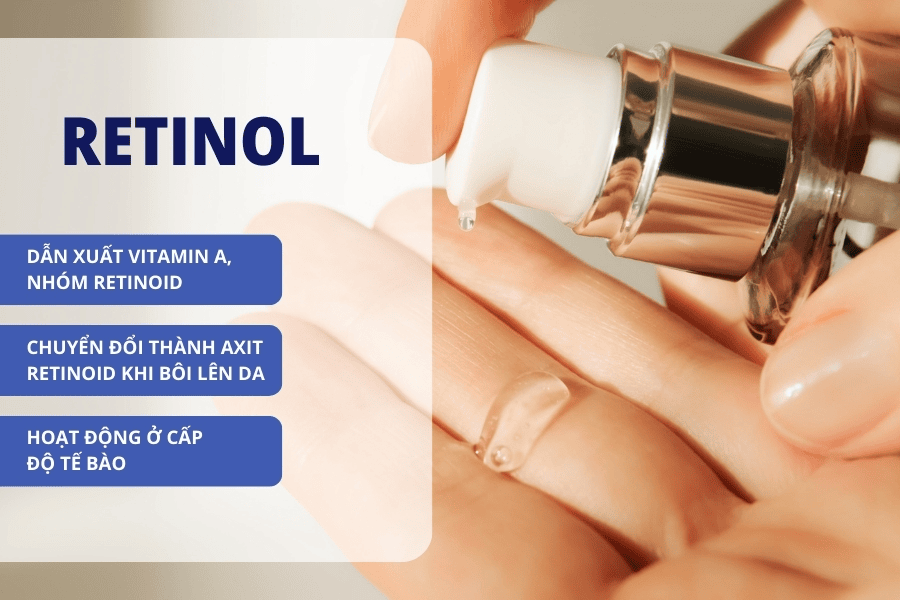 Retinol và Tretinoin khác nhau như thế nào? Cách lựa chọn an toàn cho làn da 3 Retinol an toàn khi sử dụng ở nồng độ vừa phải nhằm giúp chống lão hóa nhẹ cho da