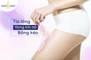 tỉa lông vùng kín nữ bằng kéo