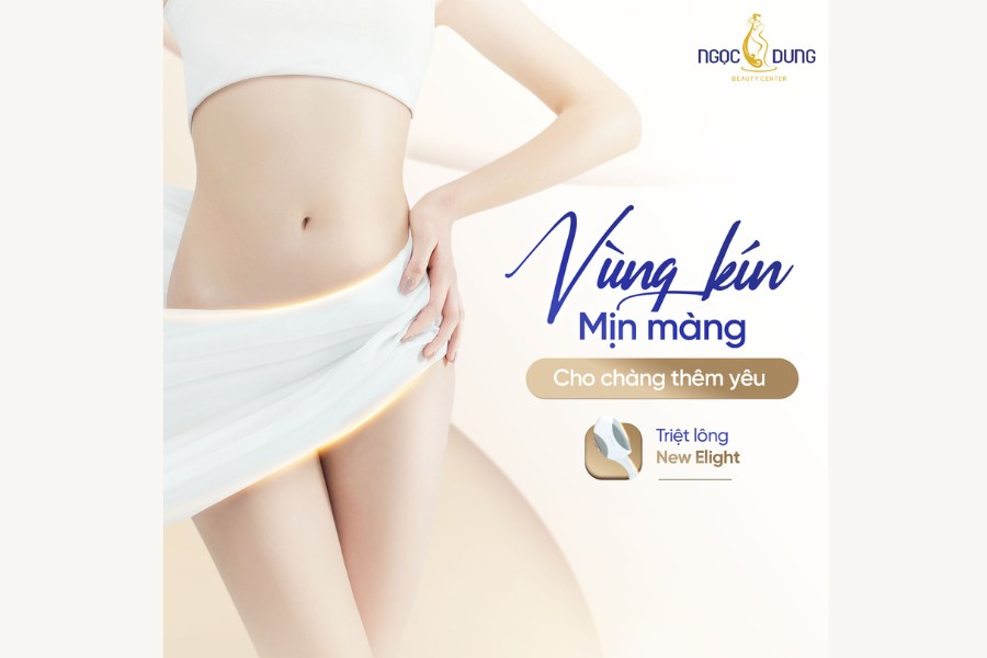 Công nghệ tẩy lông vùng kín an toàn hiệu quả độc quyền tại TMV Ngọc Dung