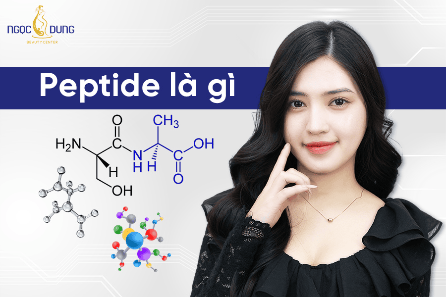 Peptide là gì trong mỹ phẩm? Giải pháp vàng trẻ hóa da 2 Peptide - giải pháp "vàng" trẻ hóa da chuyên sâu