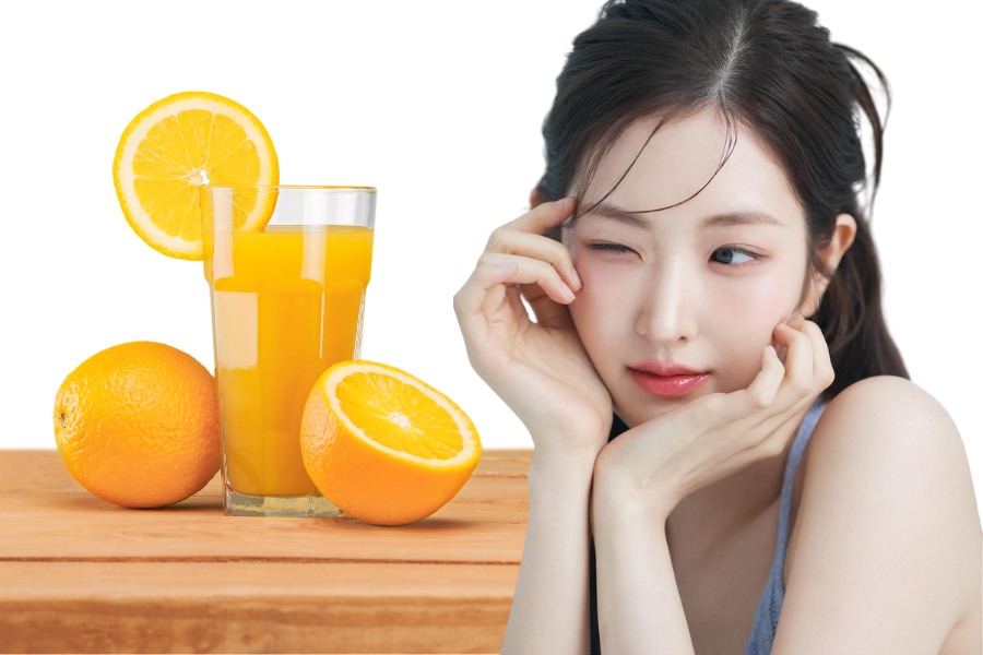 Xăm môi nên uống nước gì? Vitamin C cung cấp dưỡng chất cho quá trình tái tạo tế bào, làm tăng sự mềm mịn và đàn hồi của môi