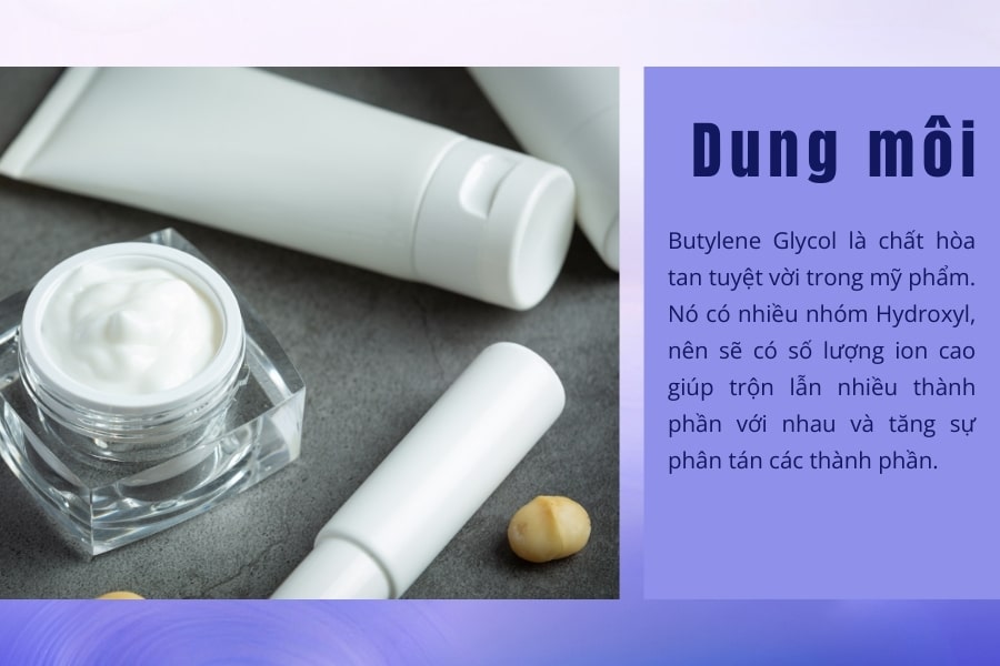 Butylene Glycol có tác dụng gì trong làm đẹp và chăm sóc da?