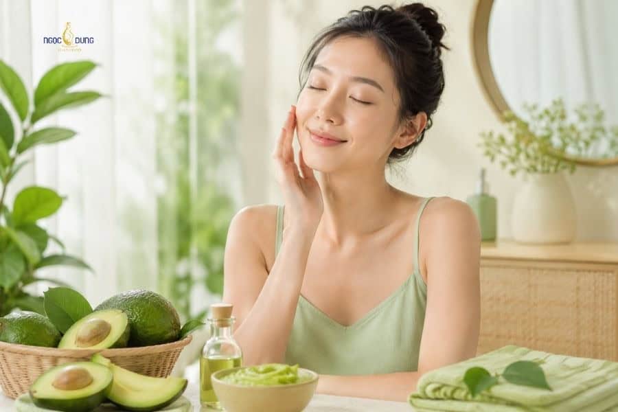 Bơ có thể hỗ trợ quá trình phục hồi hàng rào da và làm dịu làn da đang khô căng