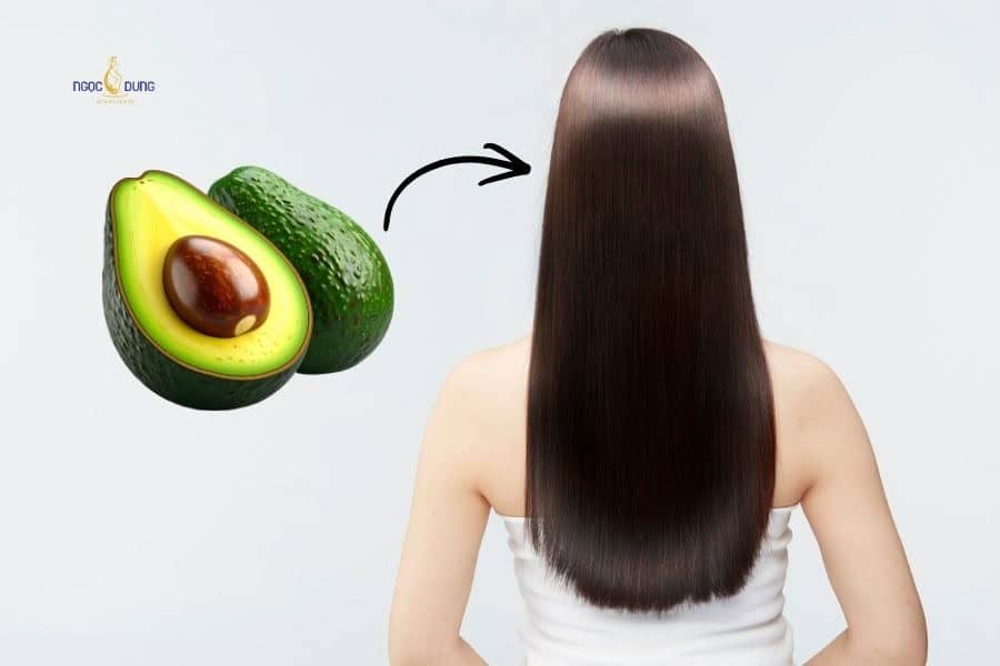 Bơ hỗ trợ nuôi dưỡng tóc chắc khỏe và bóng mượt
