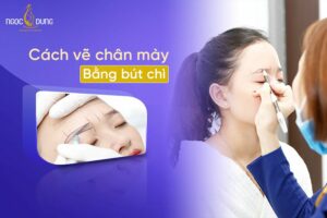 Hướng dẫn chi tiết cách vẽ chân mày bằng bút chì cực đơn giản cho các nàng