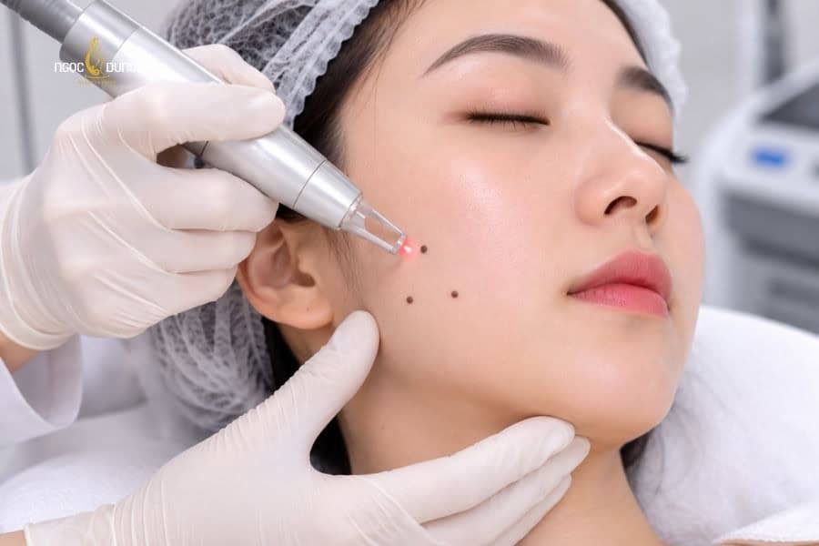 Có nên xóa nốt ruồi tạo thành hình tam giác hay không phụ thuộc hoàn toàn vào mong muốn của cá nhân