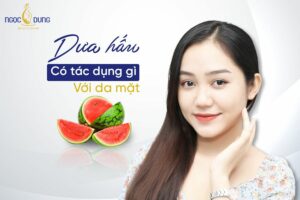 dưa hấu có tác dụng gì với da mặt