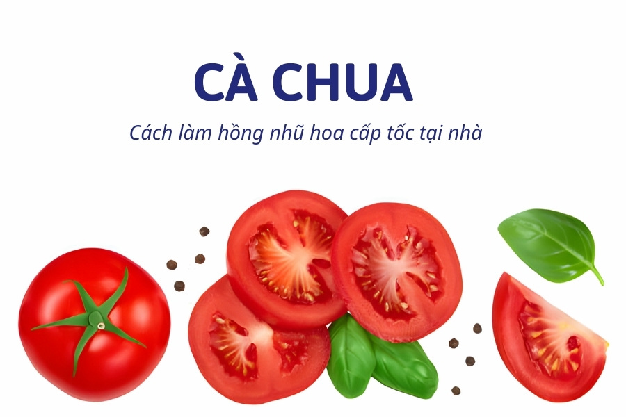 Lấy lại sự tự tin cho phái đẹp với cách làm hồng nhũ hoa bằng cà chua