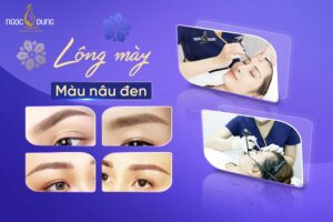Điêu khắc chân mày màu nâu đen đang là xu hướng làm đẹp được “lăng xê” hiện nay