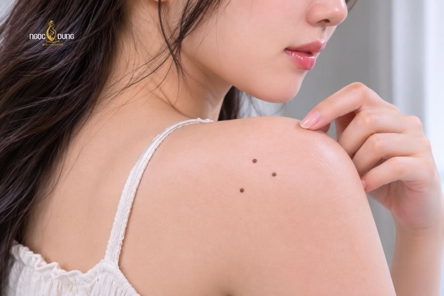 Người có 3 nốt ruồi tạo hình tam giác ở vai thường là người gánh vác mọi việc trong cuộc sống