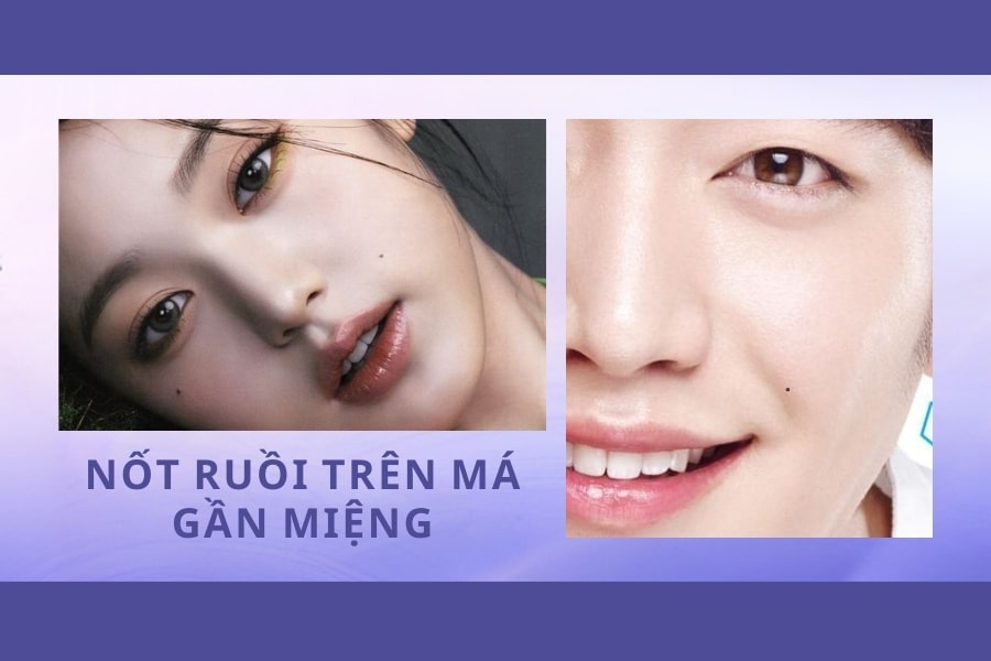 Nốt ruồi xương gò má gần miệng - Người có tài thuyết phục người khác