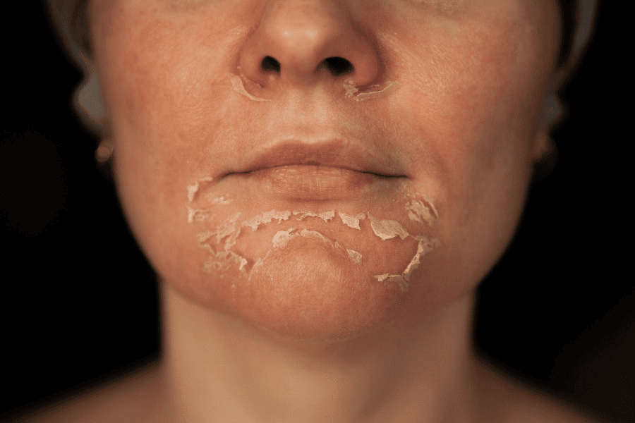 Thuốc bắc gây bong tróc, lột da không kiểm soát