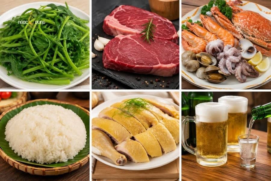 Tẩy nốt ruồi kiêng gì để da nhanh hồi phục, không sẹo? 2 Một số thực phẩm cần kiêng sau khi tẩy nốt ruồi