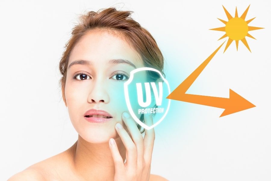 Kem chống nắng giúp bảo vệ da khỏi tác hại của tia UV