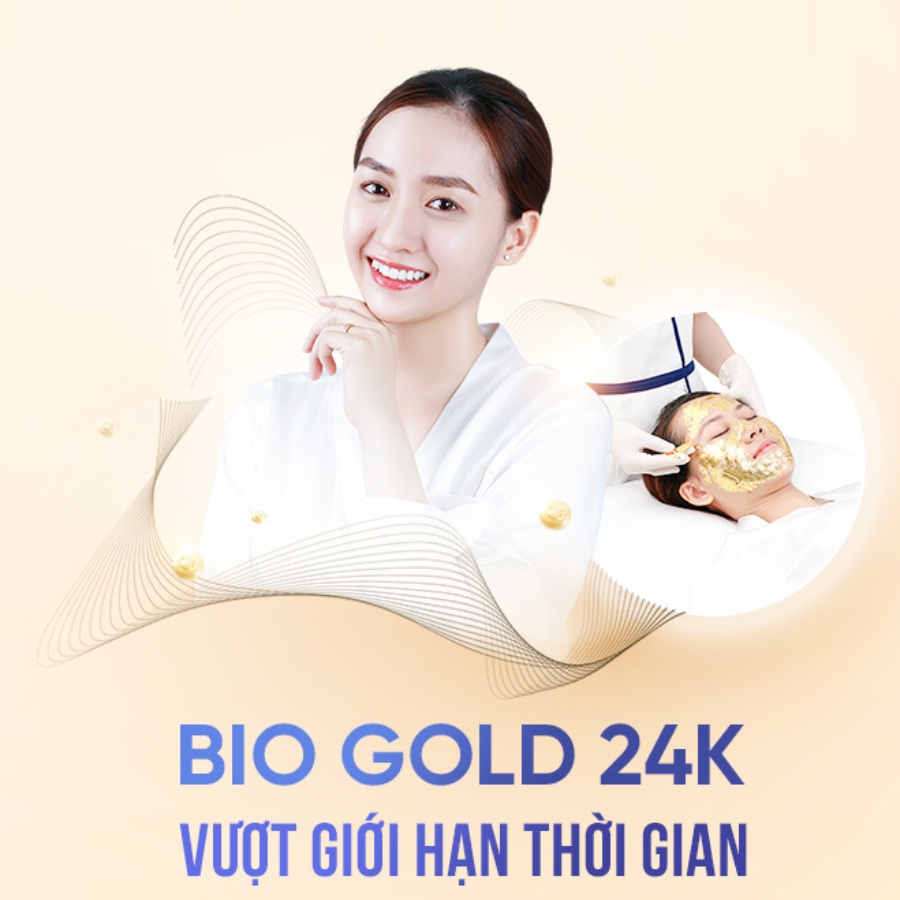 Công nghệ tái tạo, trẻ hóa da Bio Gold 24K mang đến làn da đẹp rạng ngời