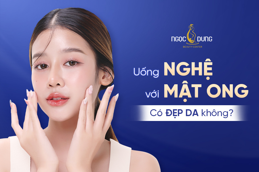 Uống nghệ với mật ong có đẹp da không