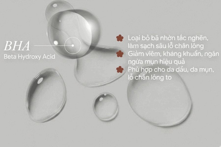 Sử dụng BHA đúng cách giúp hỗ trợ tái tạo da và kích thích sản xuất collagen