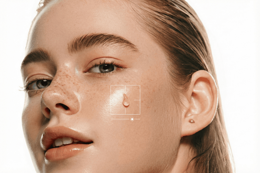 Nên tẩy tế bào chết định kỳ để giúp lỗ chân lông được thông thoáng