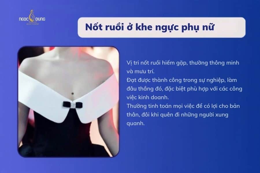 Nốt ruồi ở ngực nói lên điều gì về số mệnh? Tốt hay xấu 13 Nốt ruồi ở khe ngực mang lại nhiều điều may mắn cho phụ nữ