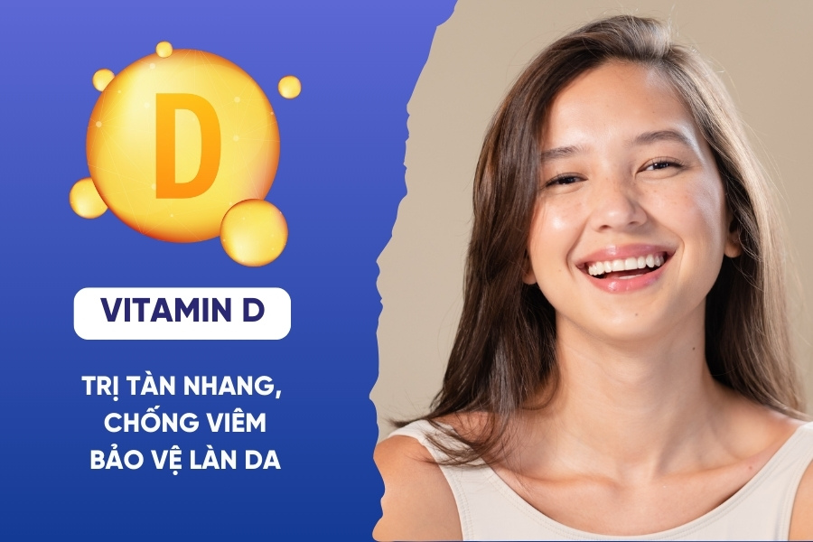 Thời điểm tốt nhất để uống vitamin D trị tàn nhang là vào buổi sáng 