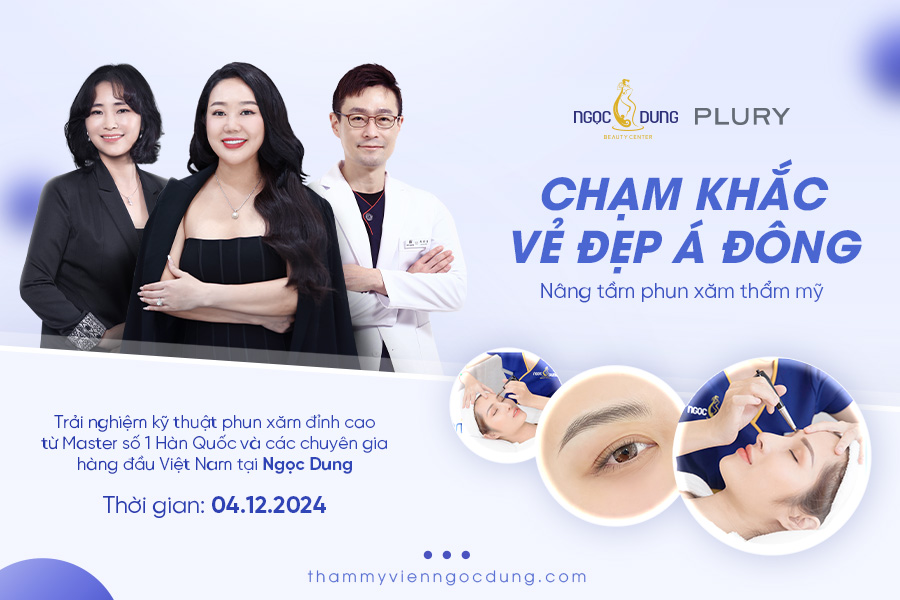 Ngày hội có có buổi chia sẻ về kiến thức phun xăm thẩm mỹ từ chuyên gia đến từ Hàn Quốc