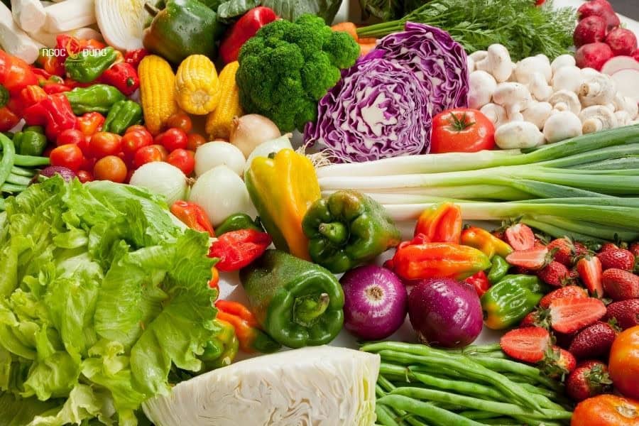 Hãy ăn nhiều rau củ sau phun môi để môi lên màu chuẩn hơn