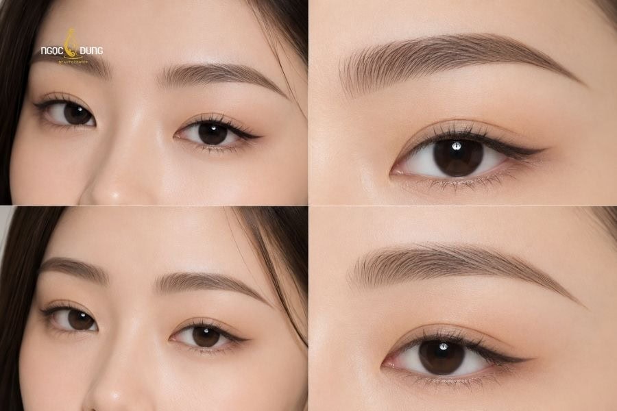 Các dáng mày phù hợp với dáng mắt phượng