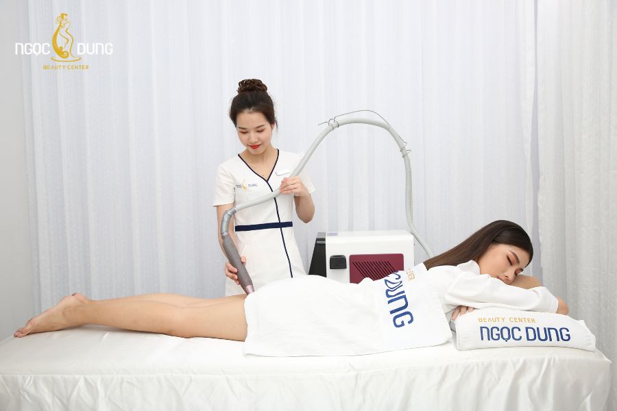 Công nghệ trị thâm mông bằng laser TMV Ngọc Dung