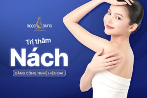 trị thâm nách bằng công nghệ