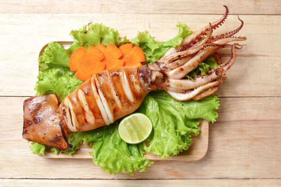 Ăn mực không gây béo nếu cách chế biến lành mạnh ít gia vị