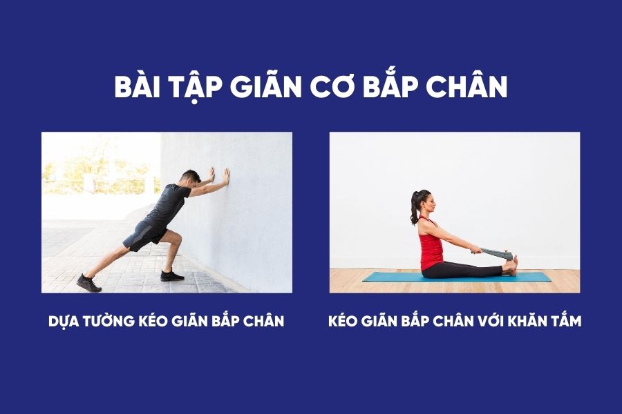 Bài tập giãn cơ bắp chân