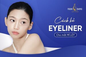 Cách kẻ eyeliner cho mắt mí lót