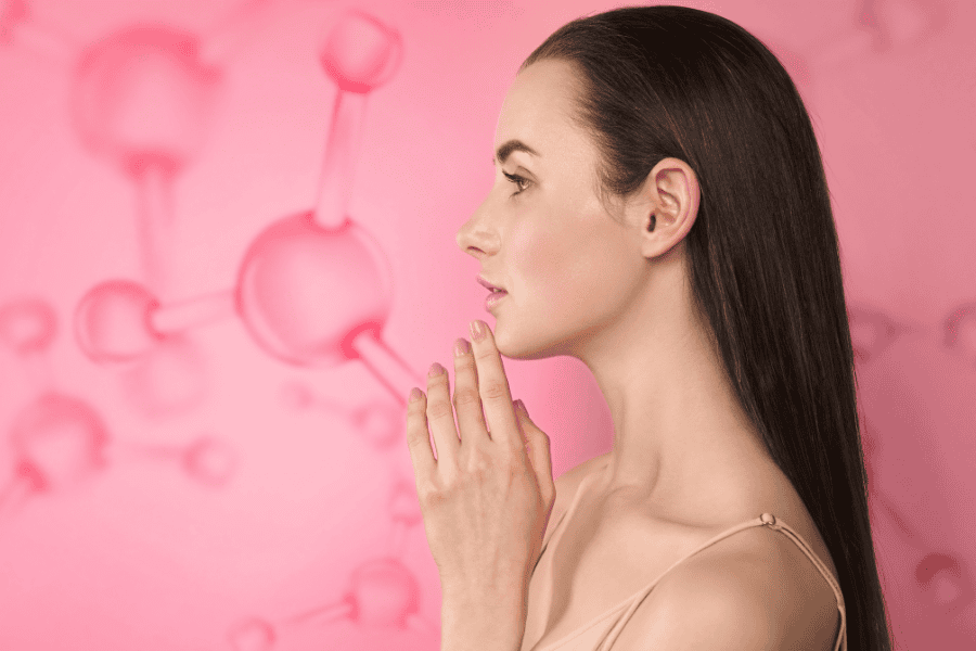 Căng chỉ collagen vừa tạo độ nâng cơ học tức thì, vừa kích thích cơ thể sản sinh collagen tự nhiên