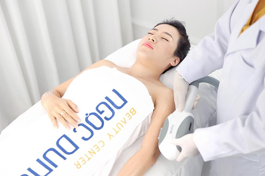 Điều trị viêm nang lông bằng công nghệ IPL tại Ngọc Dung