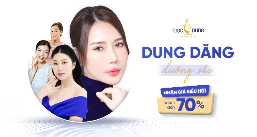 Banner giảm giá dung dăng dưỡng sắc