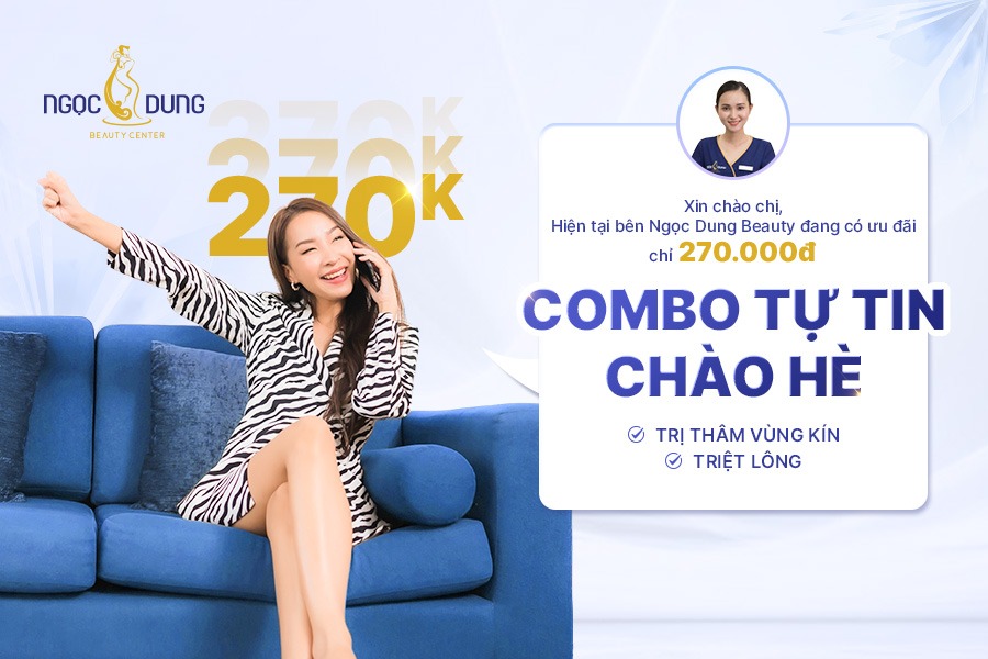 combo tự tin chào hè