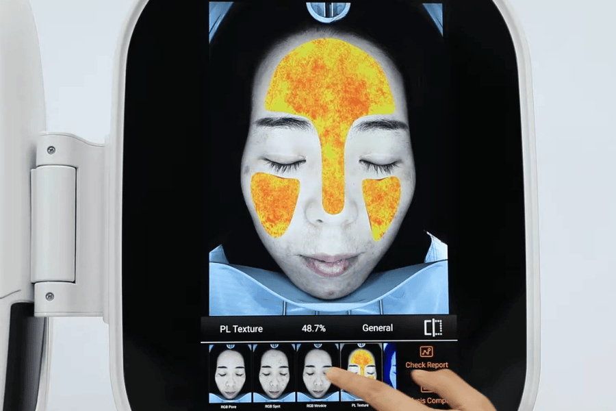 Elastin là gì? Vai trò và cách bổ sung giúp trẻ hóa da 16 Khách hàng được đánh giá da chuyên sâu bằng thiết bị phân tích hiện đại trước khi xây dựng phác đồ điều trị