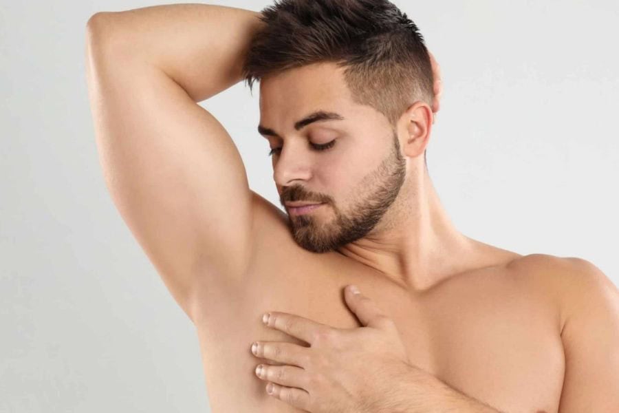 Triệt lông nách nam ngày càng phổ biến