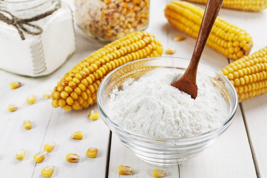 Trị thâm nách bằng baking soda với bột bắp