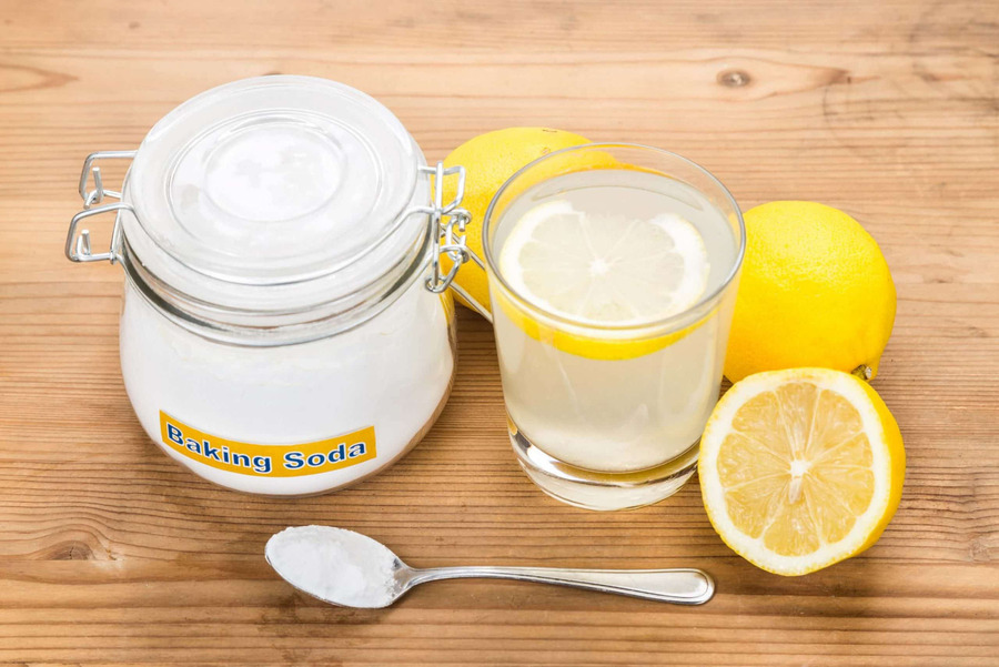 Trị thâm nách bằng baking soda và chanh