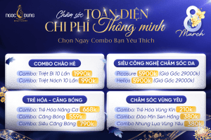 Combo chăm da tháng 3