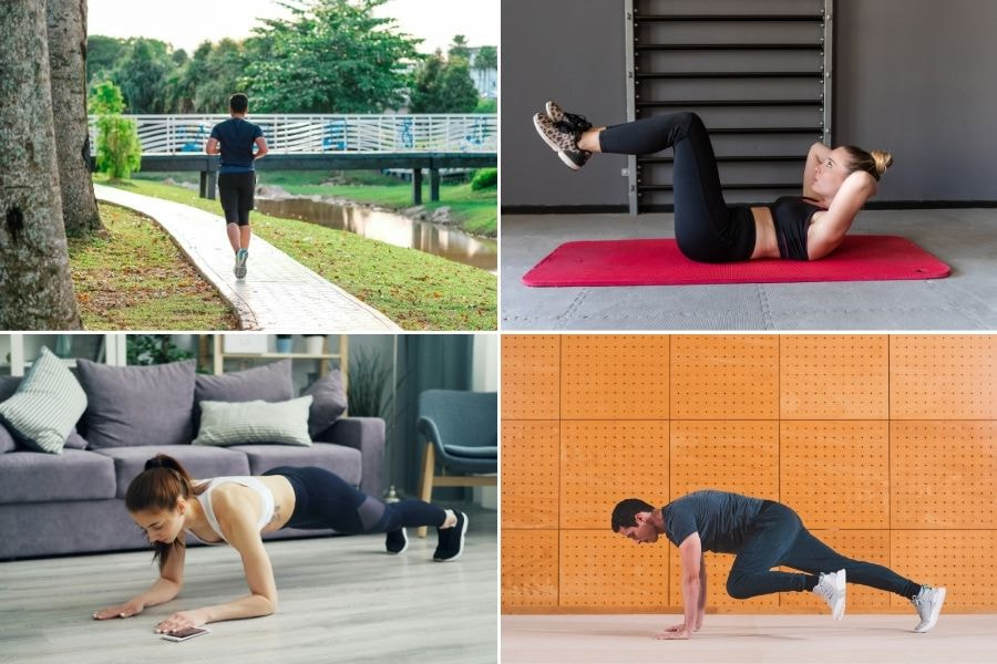 Các bài tập vừa giúp giảm cân vừa giảm mỡ bụng
