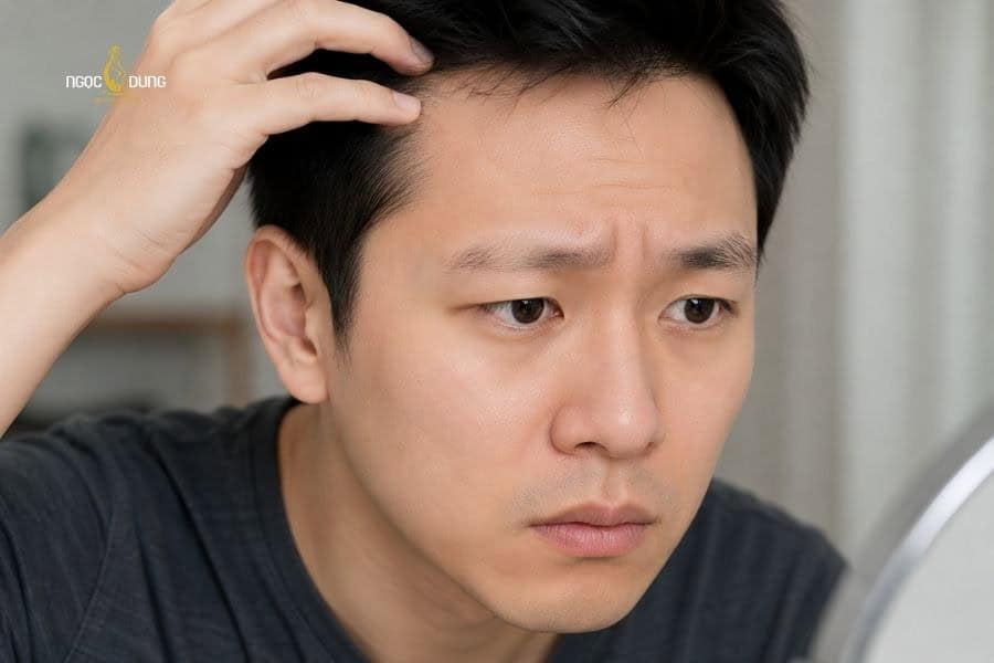 Căng thẳng thường xuyên làm lông mày thưa và nhạt 