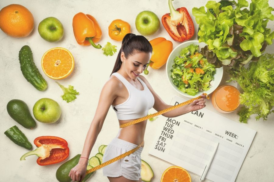 Thực đơn cho người tập gym giảm mỡ bụng thường tạo ra thâm hụt calo mức vừa phải