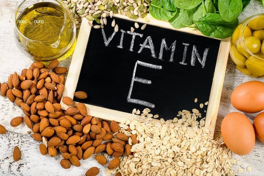 Bổ sung thêm vitamin E để giúp lông mày chắc khỏe